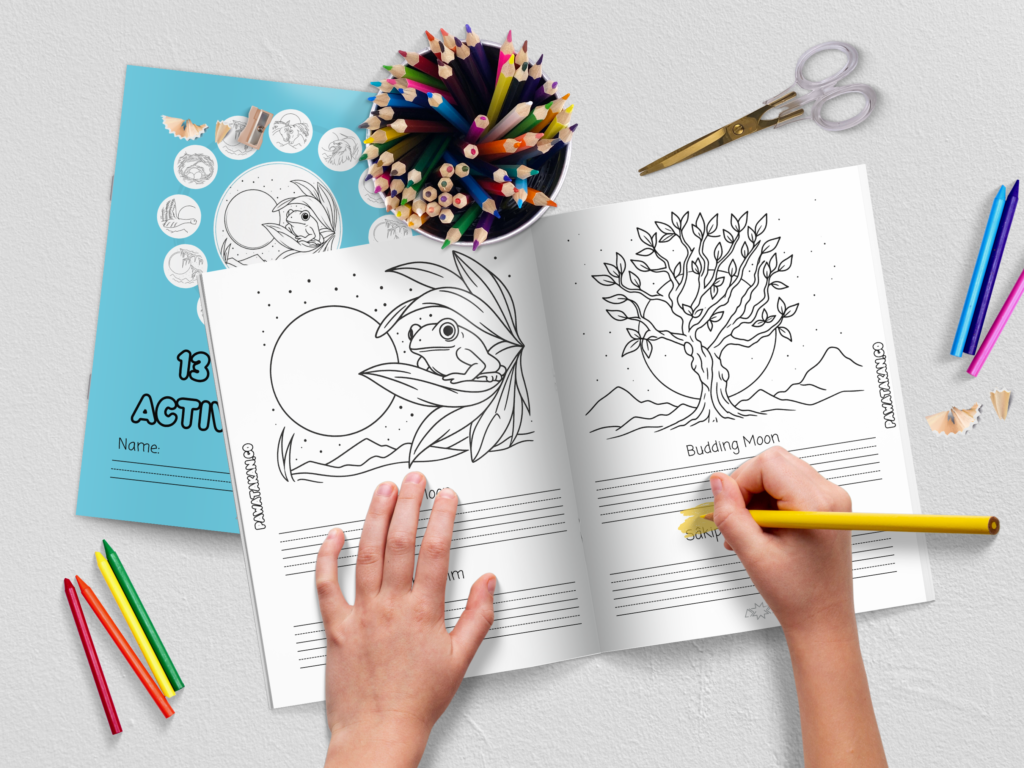 13 Moons in Cree Activity Book